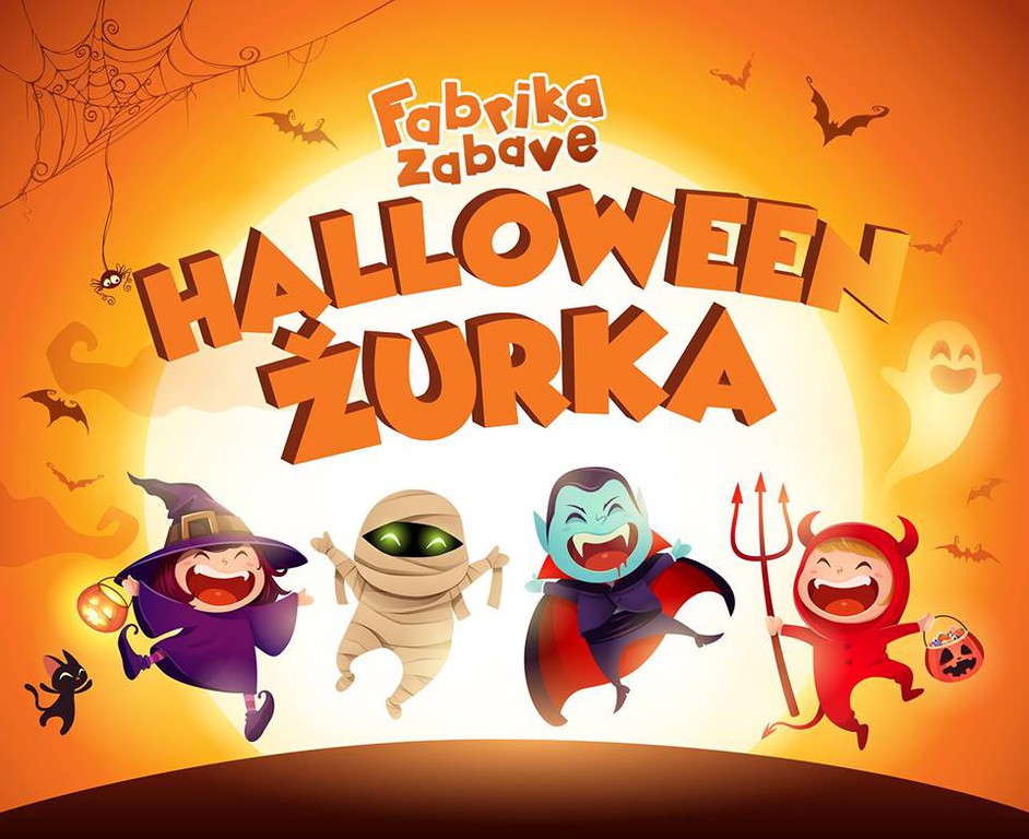 Halloween žurka u Fabrici zabave