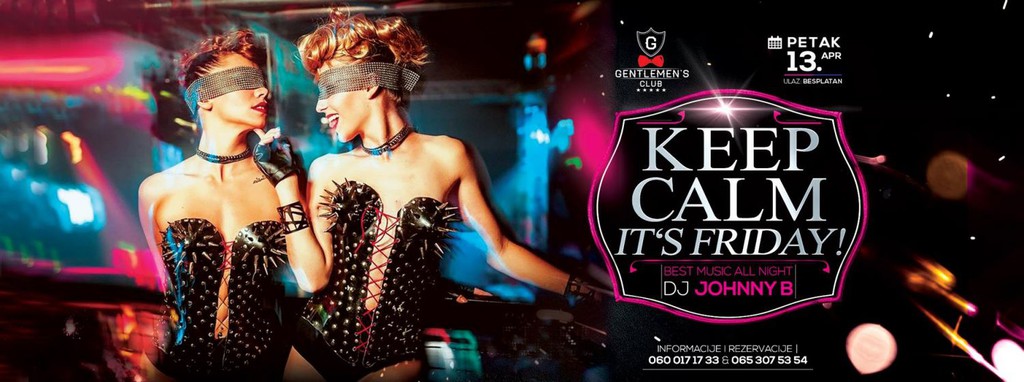 Keep calm it's friday