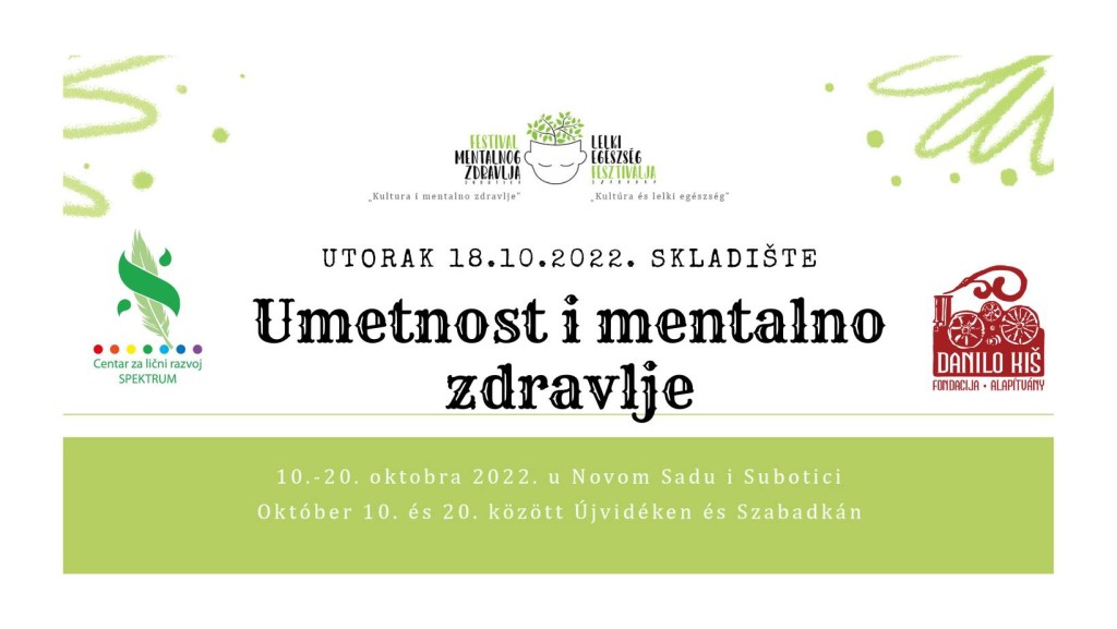 Radionica: "Umetnost i mentalno zdravlje" u okviru Festivala mentalnog zdravlja