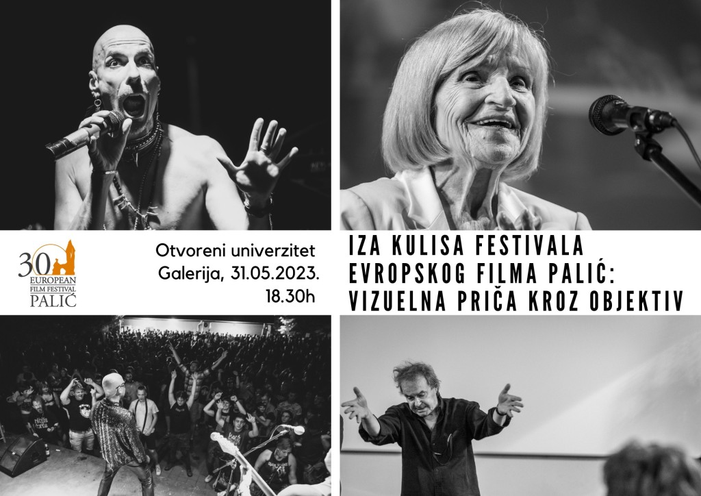 Izložba fotografija "Iza kulisa Festivala evropskog filma Palić: Vizuelna priča kroz objektiv"