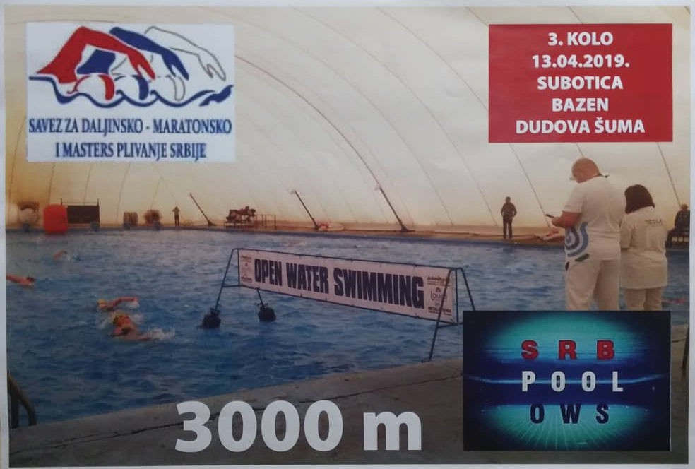 3.kolo zimske lige u daljinsko-maratonskom i masters plivanju