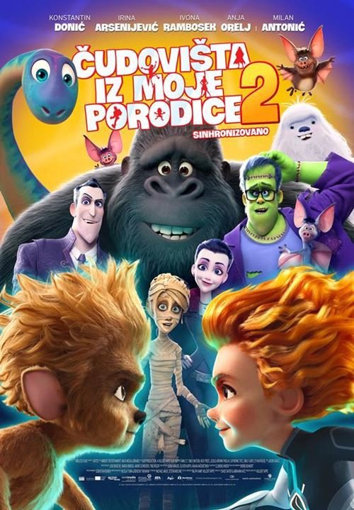 Animirani film: Čudovišta iz moje porodice 2 (sinhronizovano)