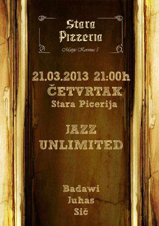 Jazz unlimited -  akustična svirka