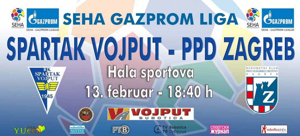 Utakmica: Spartak Vojput - PPD Zagreb