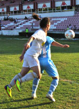 Fudbal žene: Spartak-Napredak
