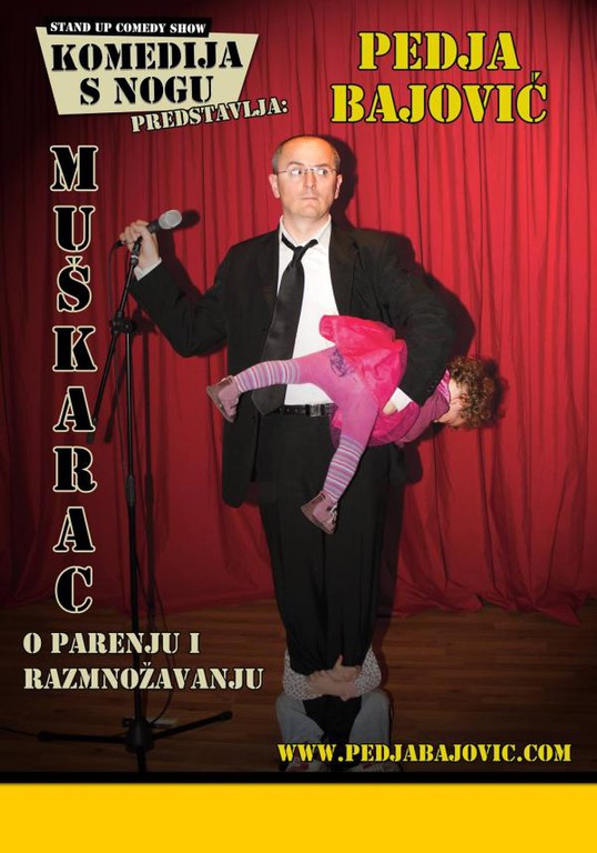 Komedija s nogu: Peđa Bajović i Srđan Olman