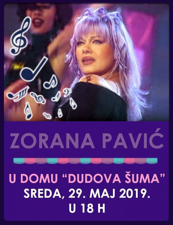 Koncert Zorane Pavić