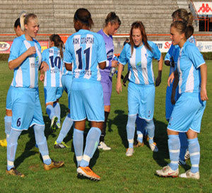 Fudbalska utakmica: ŽFK Spartak - ŽFK Mačva