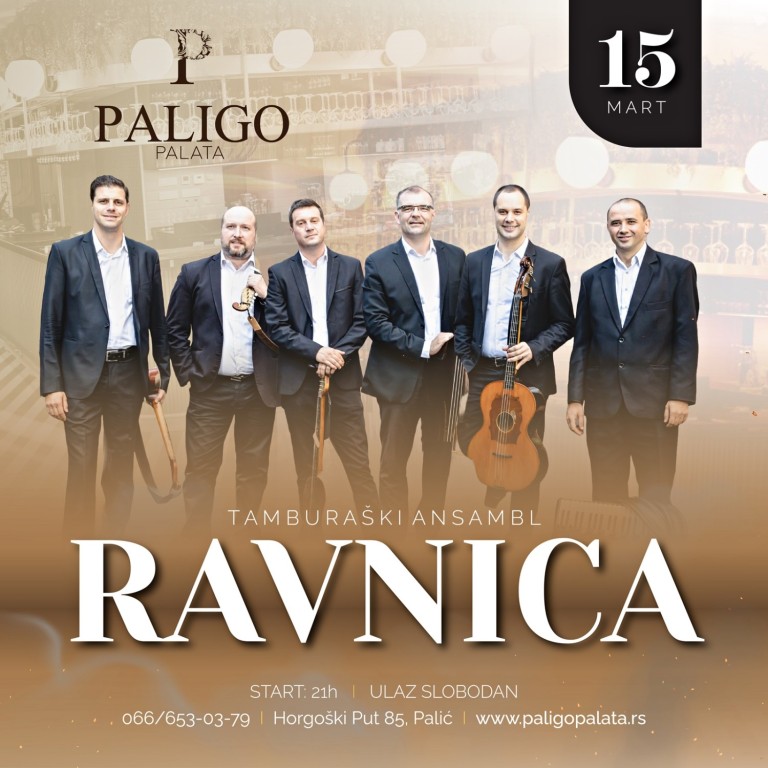 Tamburaški orkestar "Ravnica" Restoran "Paligo palata" Noćni život