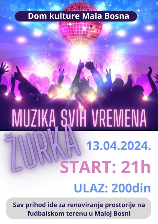 Žurka "Muzika svih vremena"