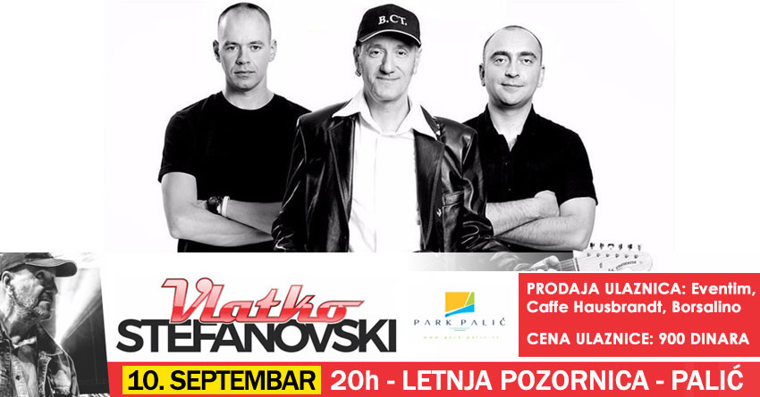 Vlatko Stefanovski Trio – koncert na Letnjoj pozornici