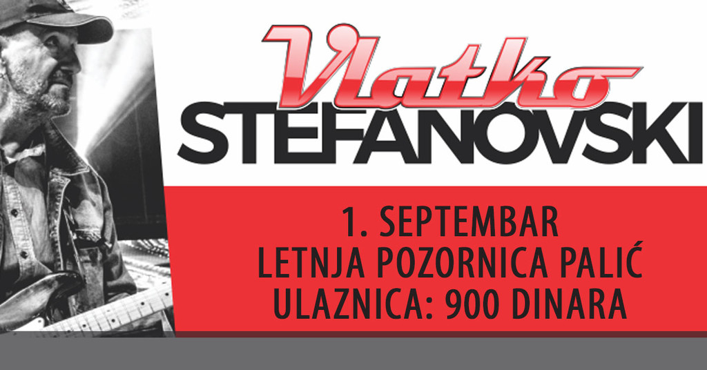 Vlatko Stefanovski Trio – koncert na Letnjoj pozornici