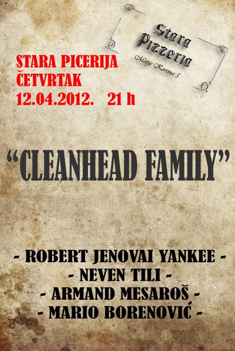Cleanhead family - Akustična svirka