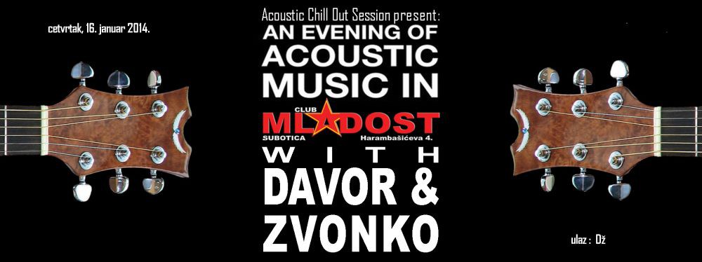 Davor & Zvone (an evening of acoustic music)