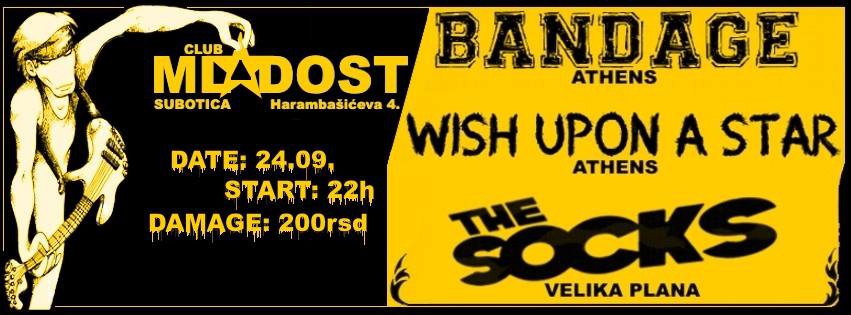 Bandage, Wish Upon A Star, The Socks