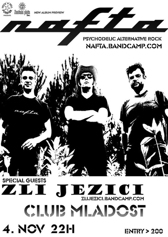 Rock koncert: Nafta i Zli Jezici