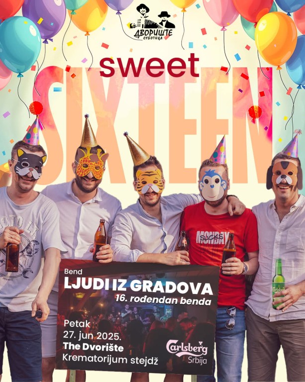 LJUDI IZ GRADOVA - 16. rođendan