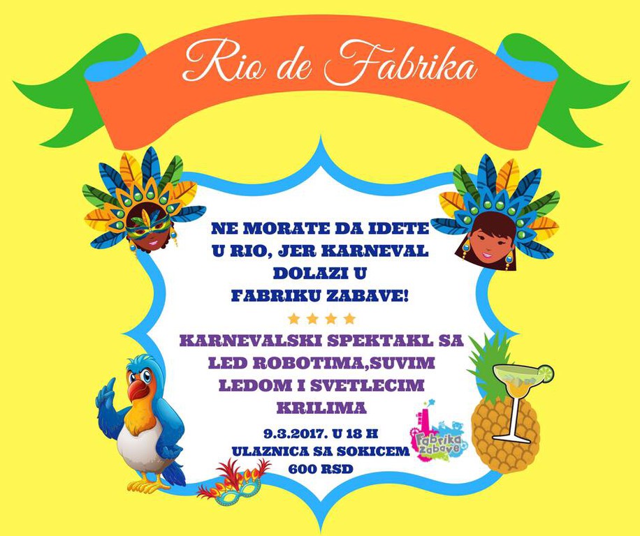 Karneval: Rio de Fabrika