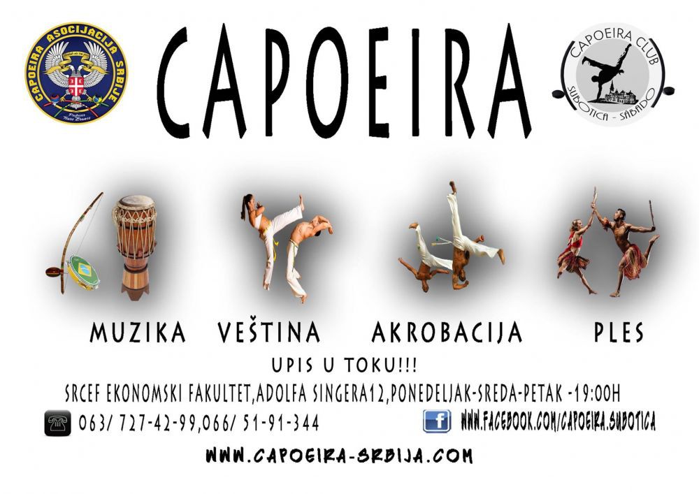 Capoeira (Kapuera) - Otvoren čas