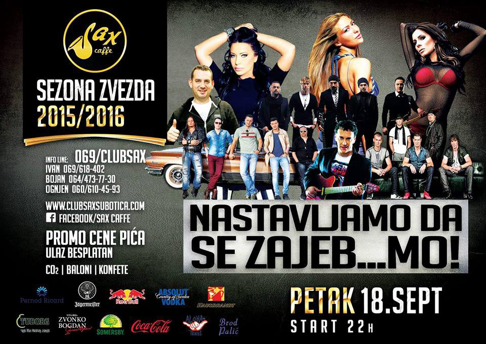 Nastavljamo da se zaje..vamo