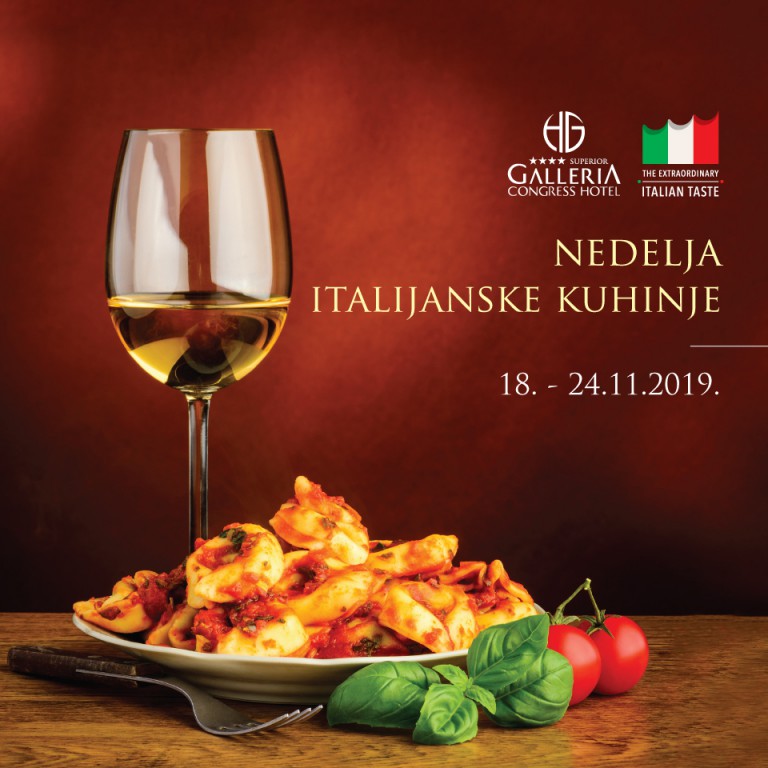 Nedeljni ručak - Nedelja italijanske kuhinje