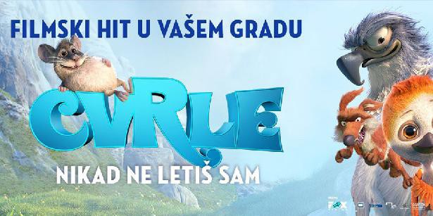 Animirani film: Cvrle - Nikad ne letiš sam
