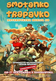 Animirani film: Smotanko i Trapavko-Neverovatna misija
