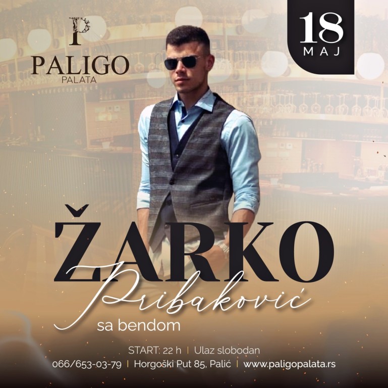 Žarko Pribaković sa bendom!