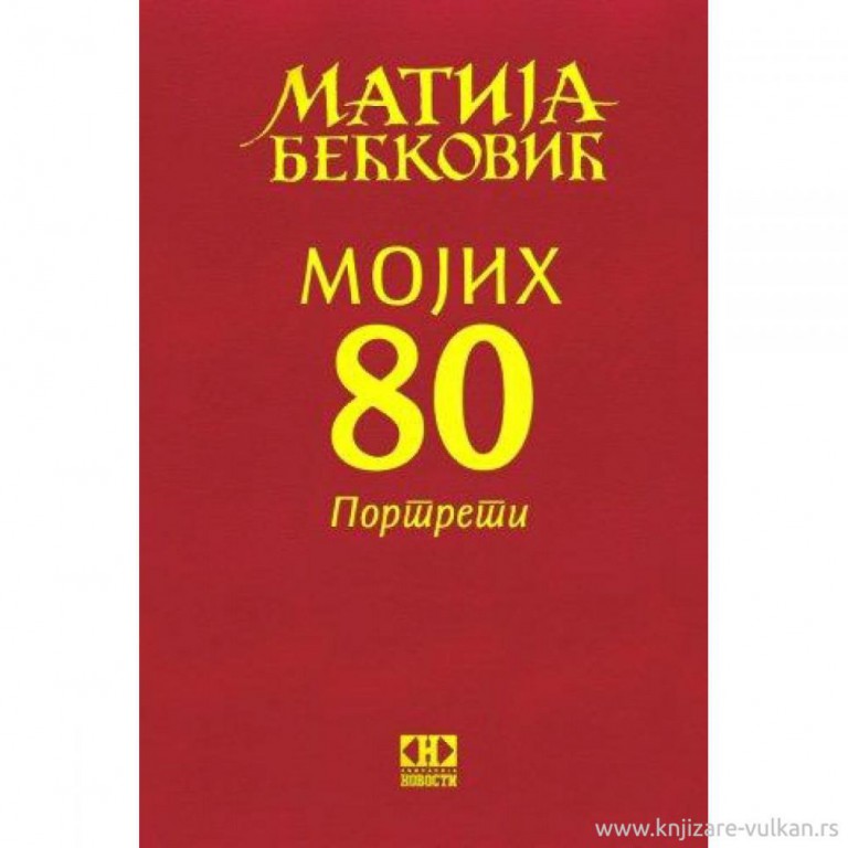 Књижевно вече: "МОЈИХ 80 - Портрети" Матија Бећковић