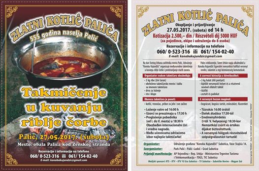 Zlatni kotlić Palića 2017