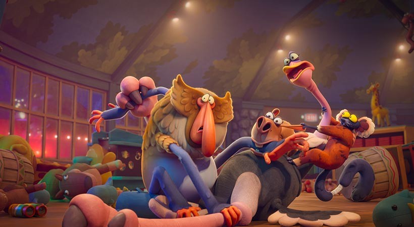 Animirani film: Zombi noć u zoo vrtu (sinhronizovano)