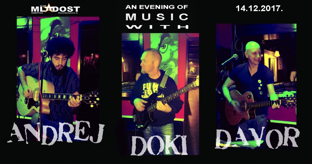 Akustična svirka: Andrej, Davor, Doki