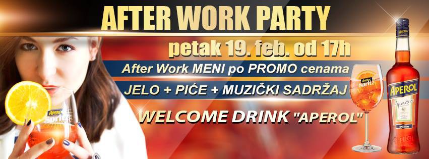 After work Aperol promocija