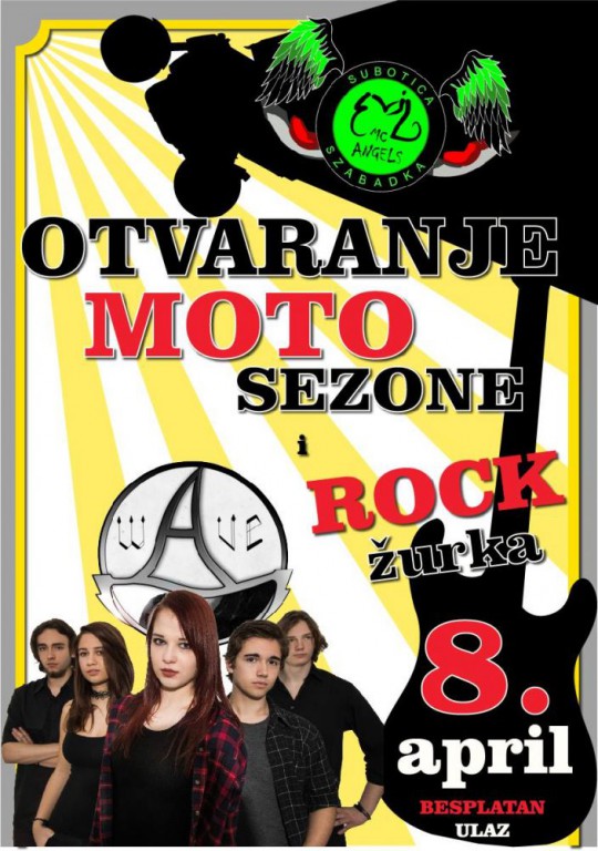 Otvaranje moto sezone i rock žurka "Evil Angels M.C."