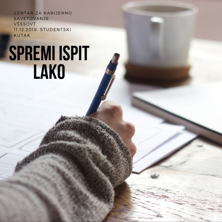 Radionica: Spremi ispit lako