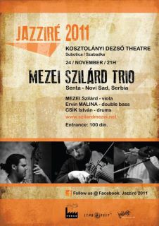 Mezei Szilard Trio - Jazziré