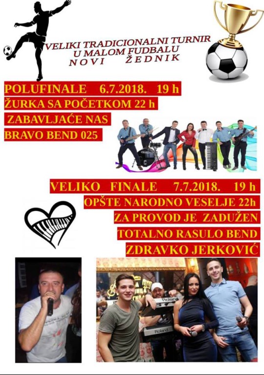 Turnir u malom fudbalu Novi Žednik 2018