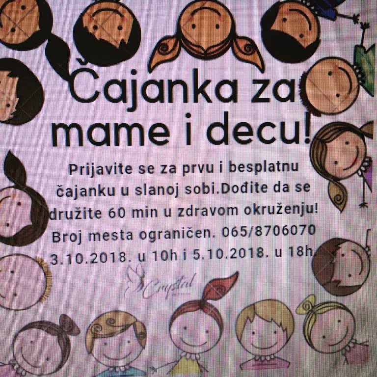 Čajanka za mame i decu