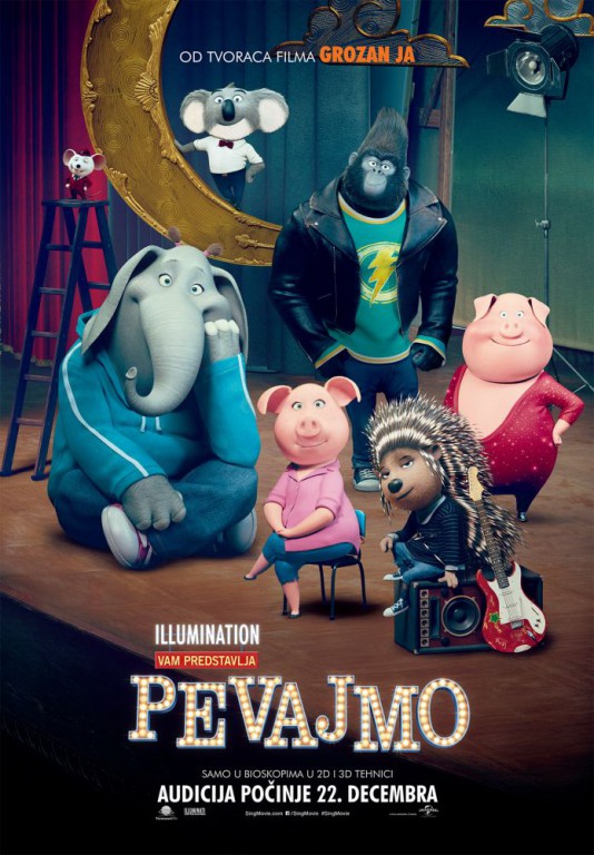 Animirani film: Pevajmo  3D