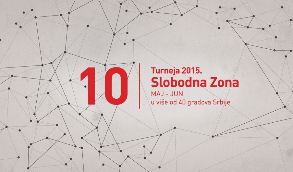 Festival Slobodna zona - Turneja 2015