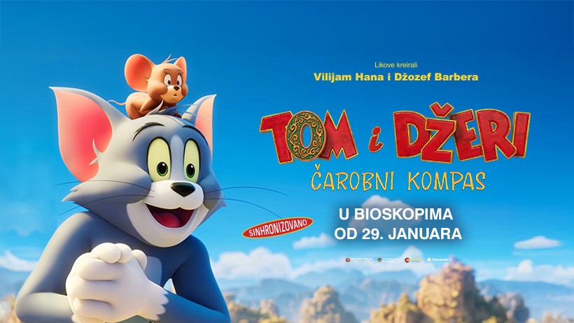 Animirani film: Tom i Džeri: čarobni kompas (sinhronizovano na srpski)