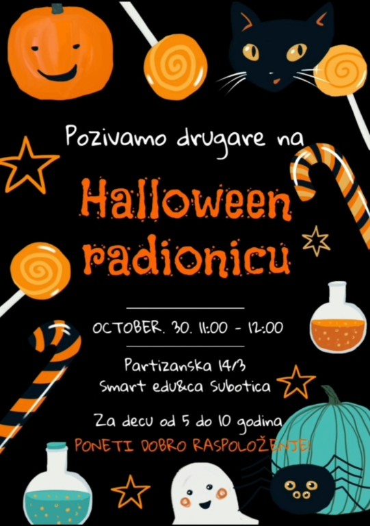 Halloween radionica / besplatna