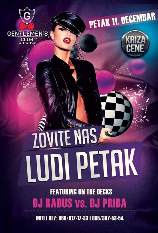 Zovite nas ludi petak