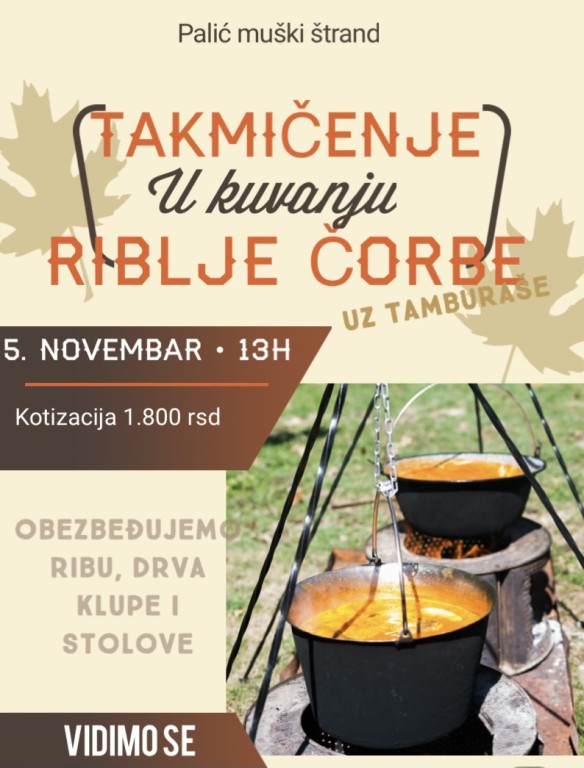 Takmičenje u kuvanju riblje čorbe