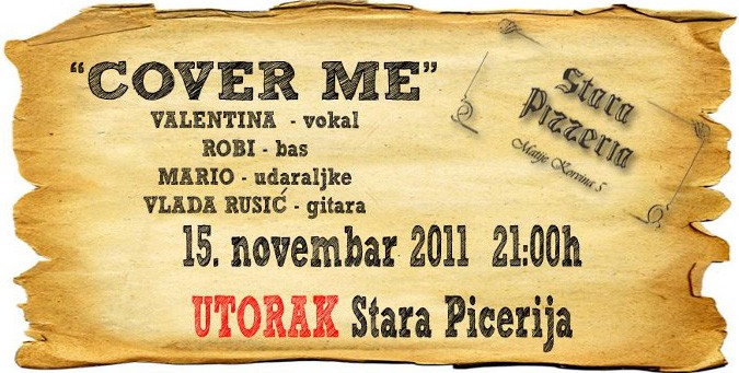 COVER ME -  Akustična svirka