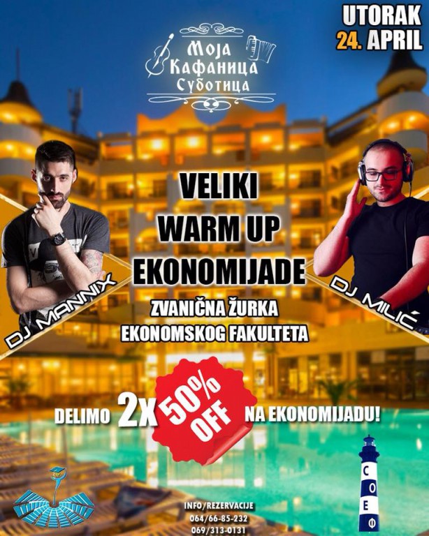 Veliki warm up Ekonomijade