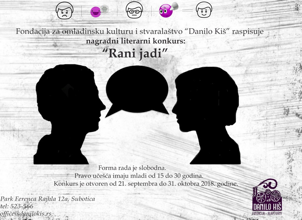 Nagradni literarni konkurs “Rani jadi”