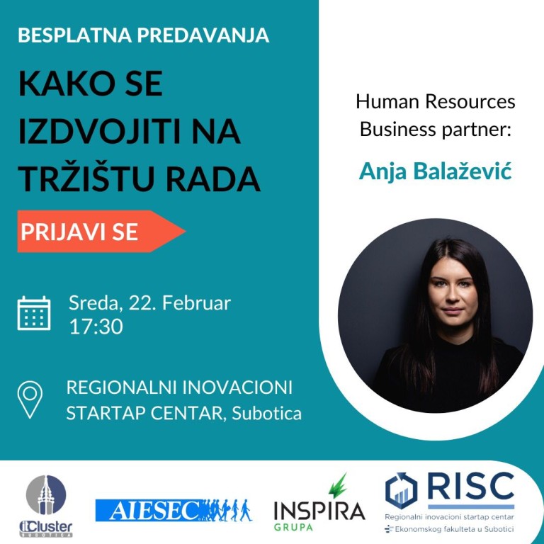 Predavanje - Kako se izdvojiti na tržištu rada