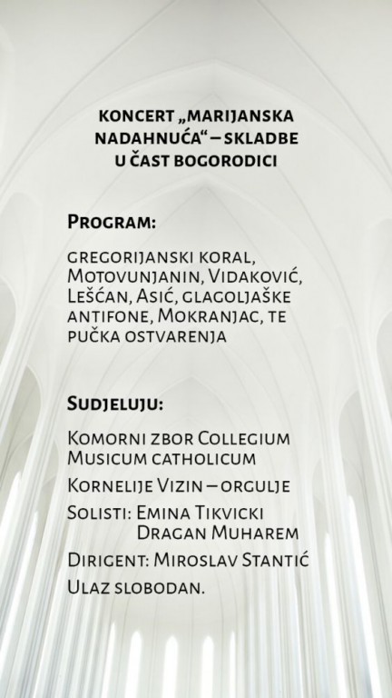 Koncert: Marijanska nadahnuća