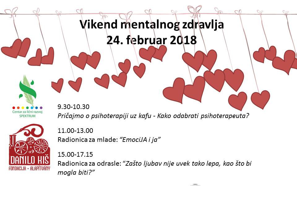 Vikend mentalnog zdravlja u Skladištu